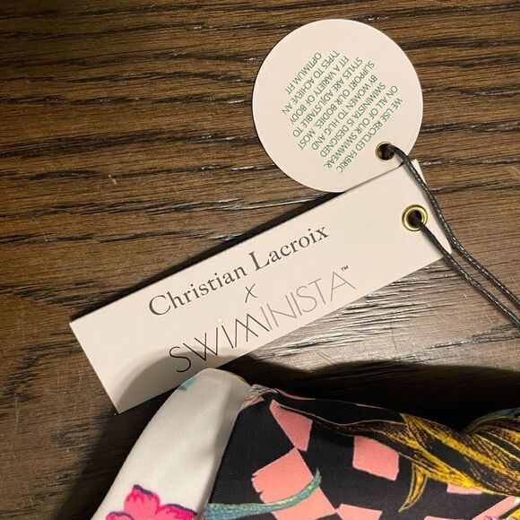 Swiminista x Christian Lacroix Josephine Floral Classy Bottoms, S NWT - Picture 3 of 8